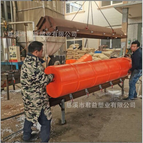大尺寸疏浚管道分体式海上电缆拦污围污屏水上垃圾漂浮物分离浮体