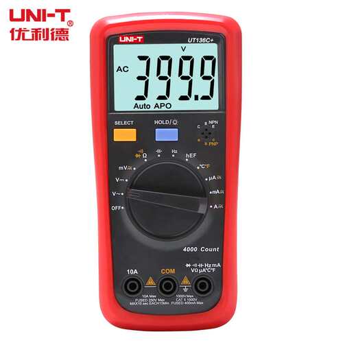 UNI-T 优利德 UT136B+ UT136C+ 数字万用表