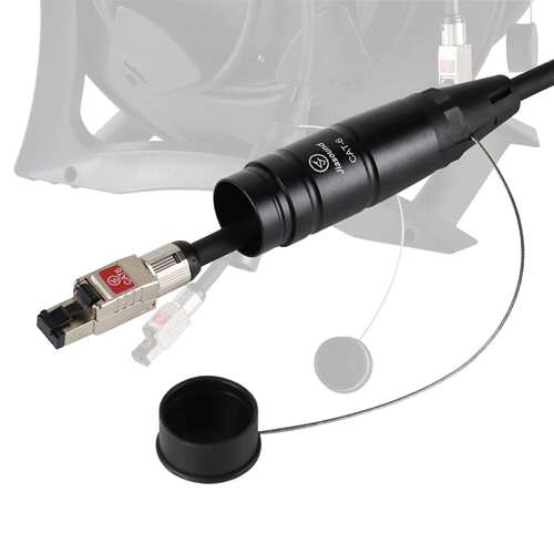 Jiasound CAT6带屏蔽网络线缆车LED屏幕数字调音台音频专用网络线