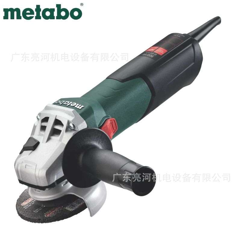 德国Metabo麦太保W9-100角向磨光机打磨机手提砂轮机900W/100mm