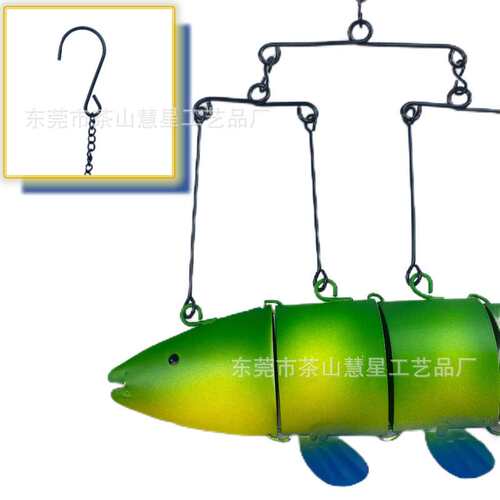 跨境新品爆款 Metal Tropical Fish金属热带鱼装饰艺术金属工艺品