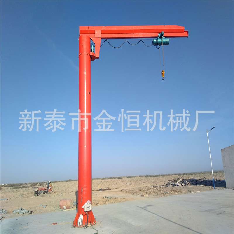 河北销售悬臂吊立柱式回转灵活车间厂房车间搬运装卸移动式悬臂吊