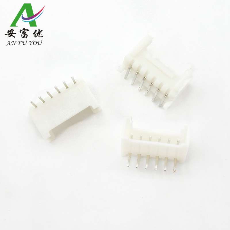 HY连接器 HY2.0 2.0mm带扣 弯针2P3P4P5P6P7P8P9P10P11P12P 弯插