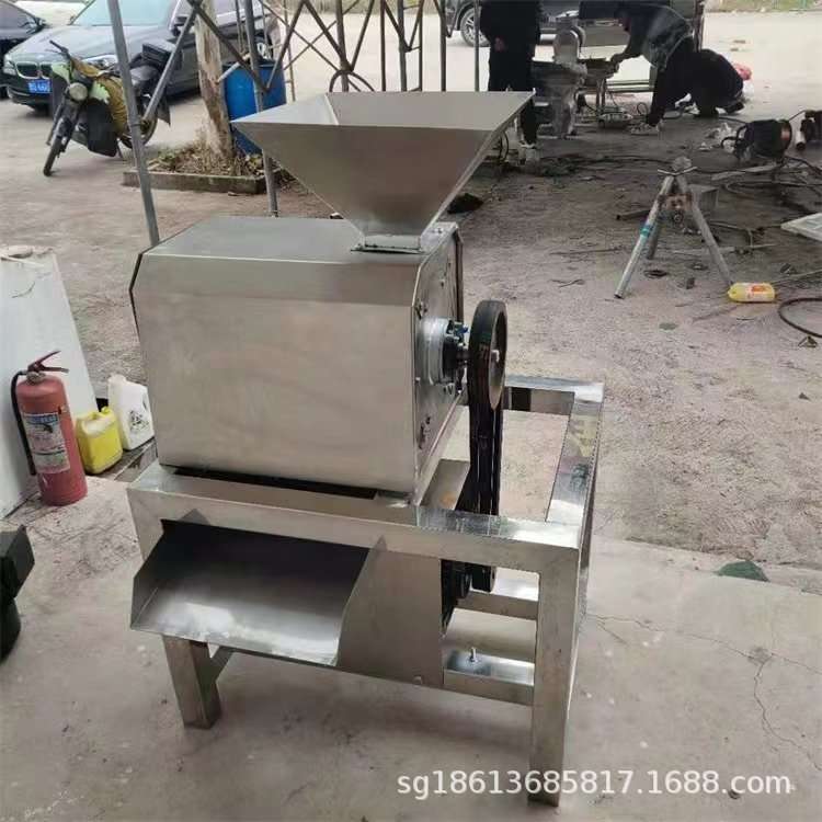 橘子去皮去籽打浆机 工业大型商用果泥机 吨级蓝莓火龙果果浆机