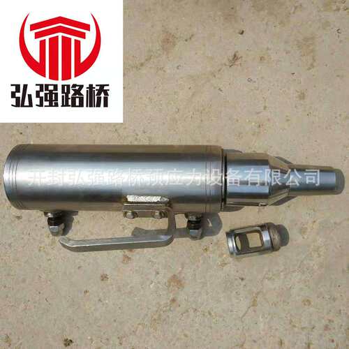 预应力锚具张拉千斤顶QYC-25吨前卡式千斤顶单根钢绞线张拉千斤顶