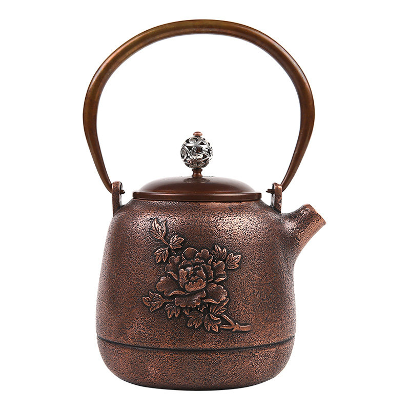 纯手工迷你铜壶烧水壶铸铜紫铜壶复古功夫茶具沏茶壶小号泡茶壶