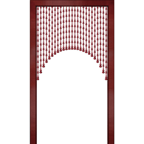 全桃木葫芦门帘隔断帘卧室厕所厨房遮挡帘子高级感珠帘挂帘免打孔