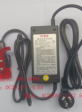 中力叉车DB4 和F4锂电池电动搬运车充电机器