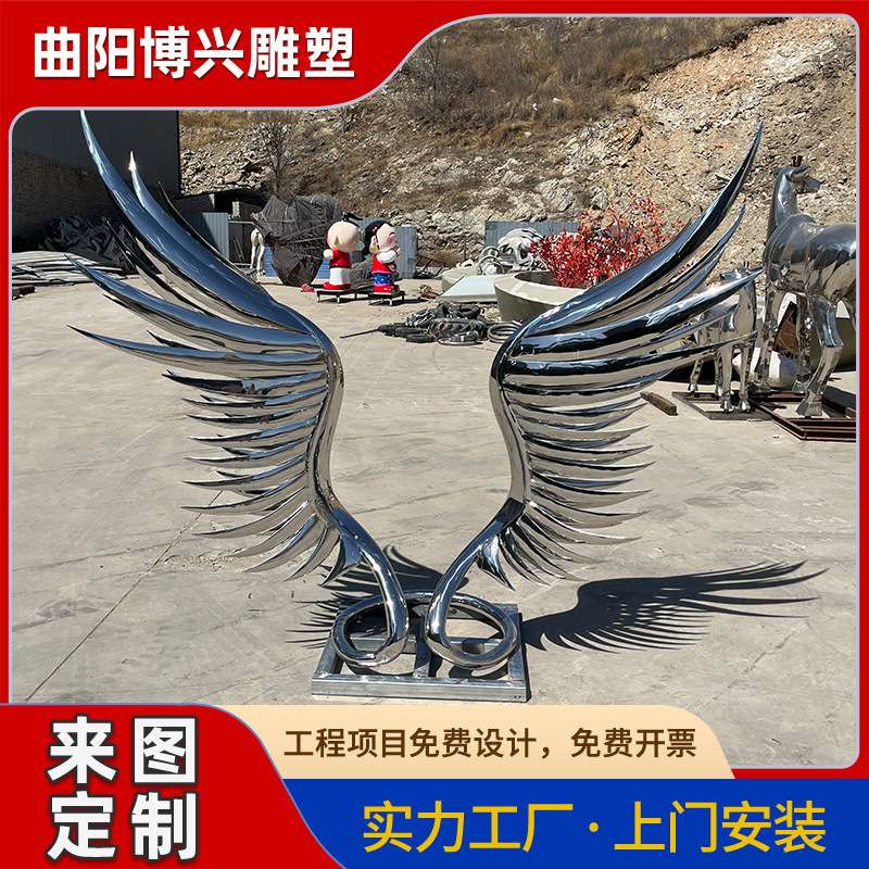 不锈钢跳水人物雕塑 创意艺术舞蹈景观装饰抛光镜面人物雕塑摆件