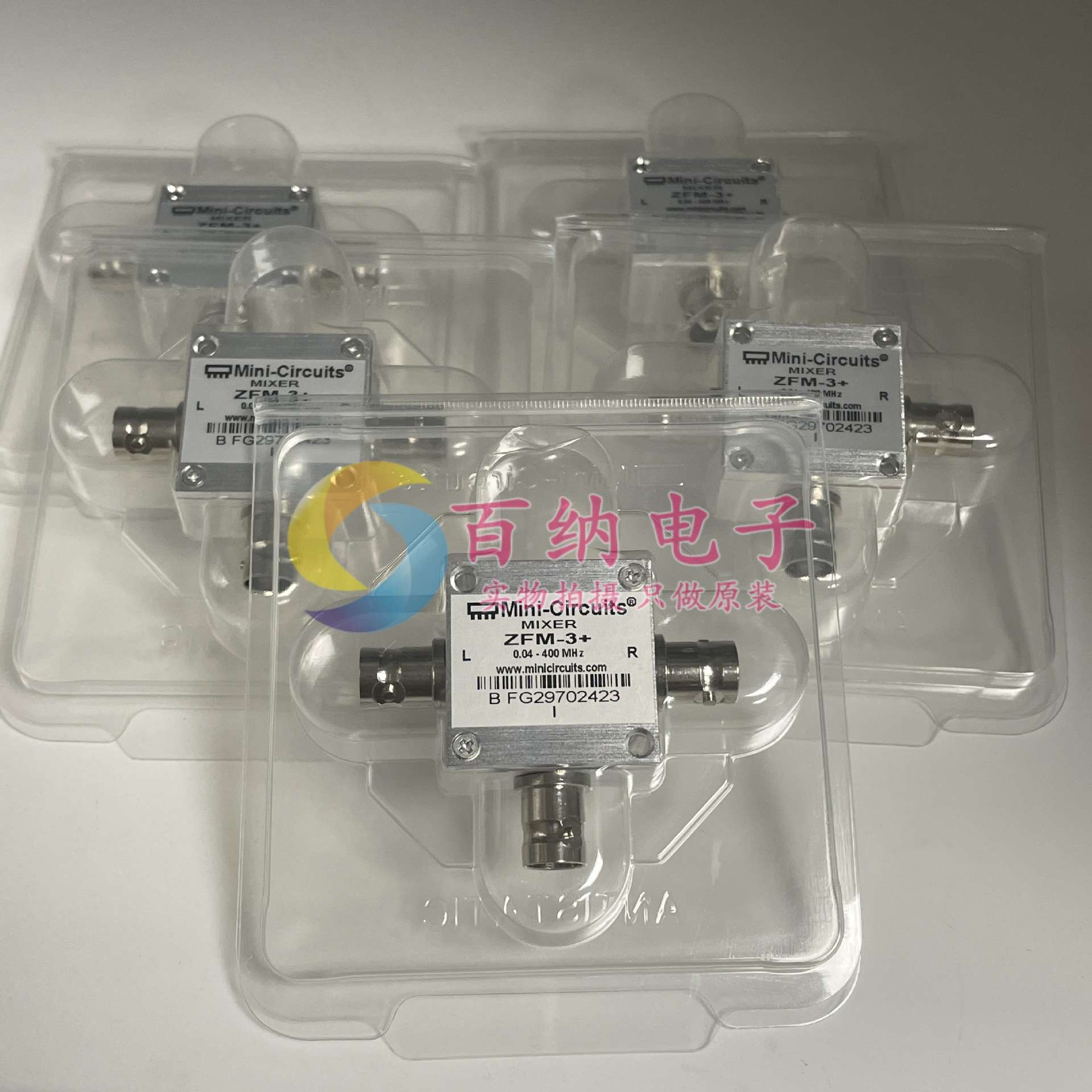 原装ZFM-3+ 0.04-400MHz 射频微波混频器Mini-Circuits 封装BNC