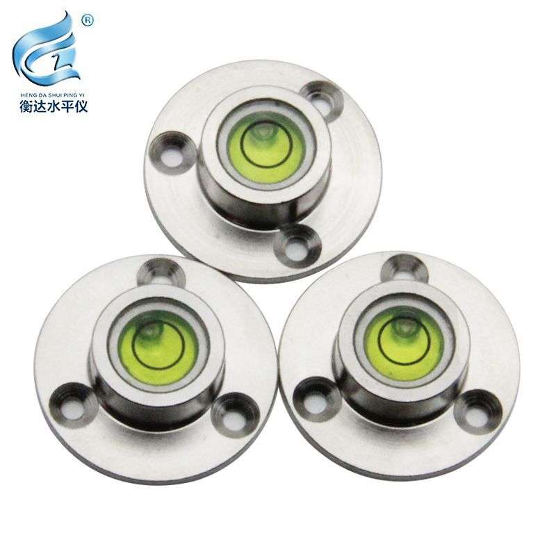 金属不锈钢法兰水平仪2207高精度便携式水平泡小型水准泡
