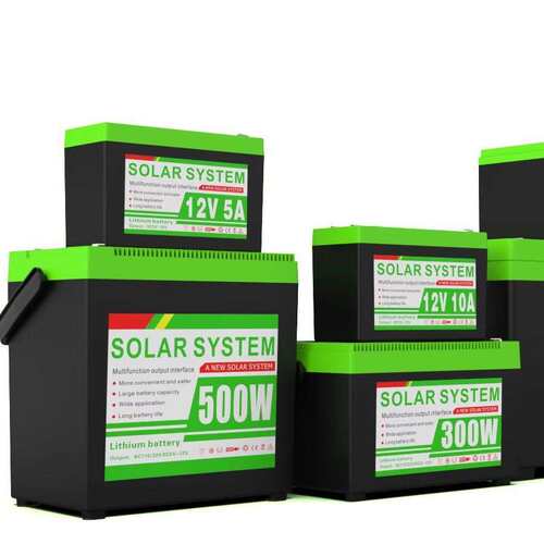 便携储能户外电源12V5A磷酸铁锂应急备用电池太阳能可充电蓄电池