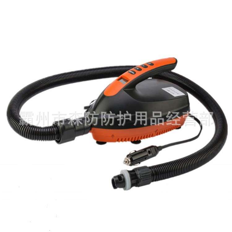 防汛抗洪冲锋舟充气泵橡皮艇充气船专用气泵皮划艇充气船充气泵