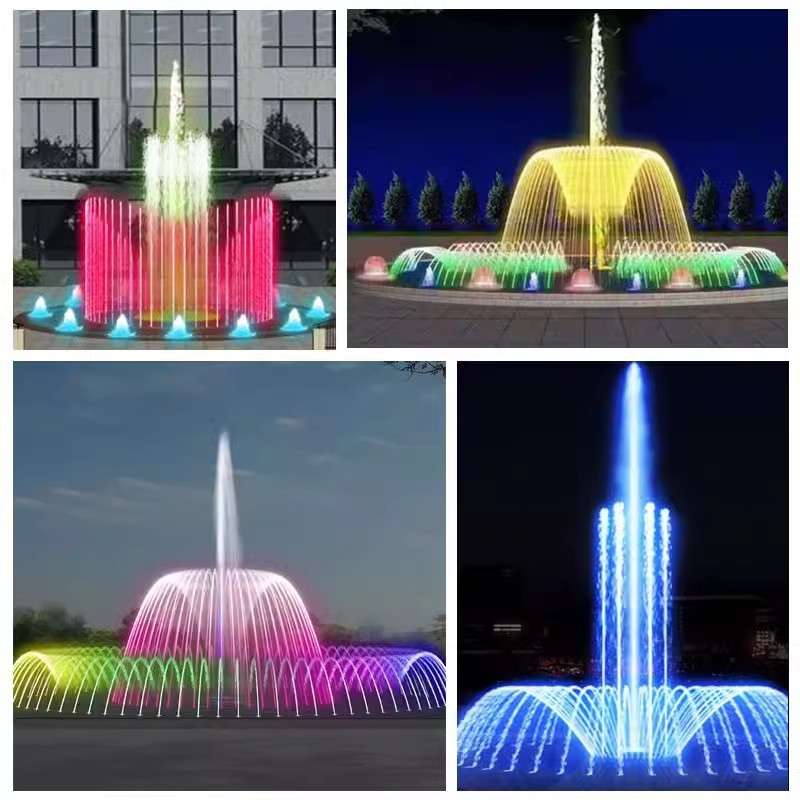 音乐喷泉全套设备厂家户外大小型广场水池水幕景观设计安装施工