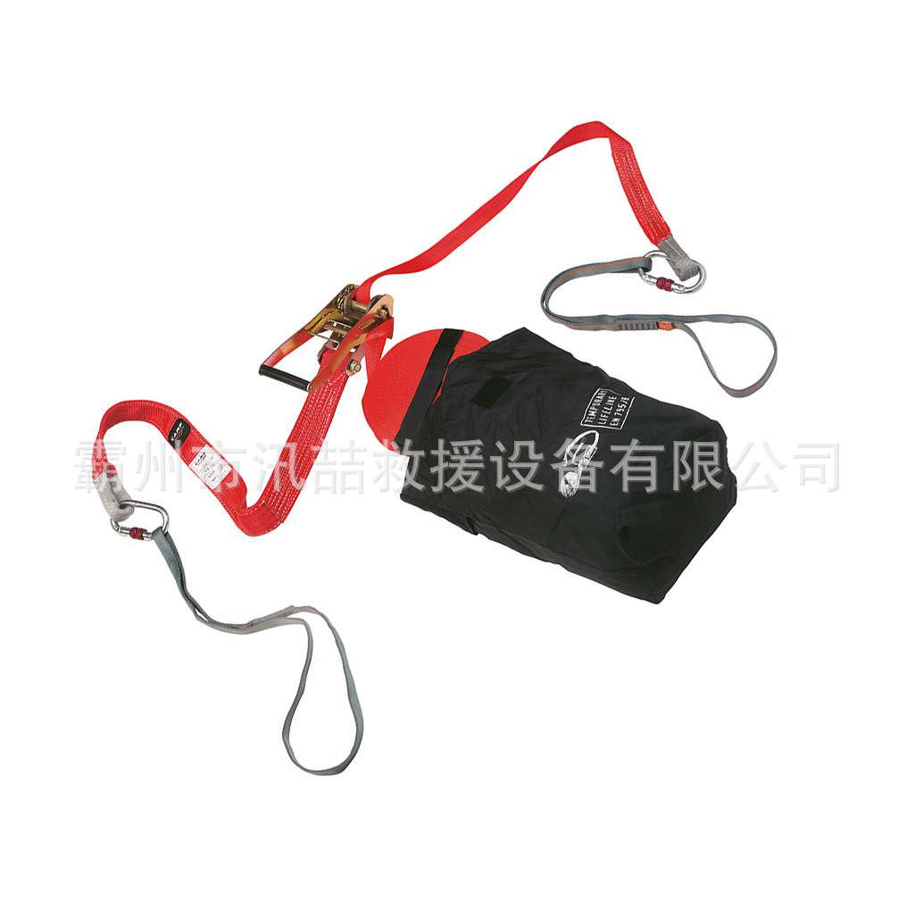 户外钢制绳索收紧器临时水平保护系统高强度防磨绳子收纳器