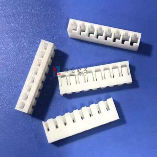 JC25-8P胶壳2.5-8P 90°端子2.5mm条形连接器 接插件 1000只