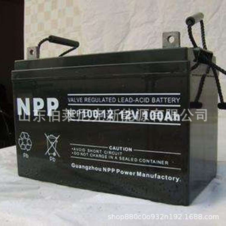 12V100AH耐普胶体蓄电池NPG12-100 ups应急电池 直流屏 太阳能