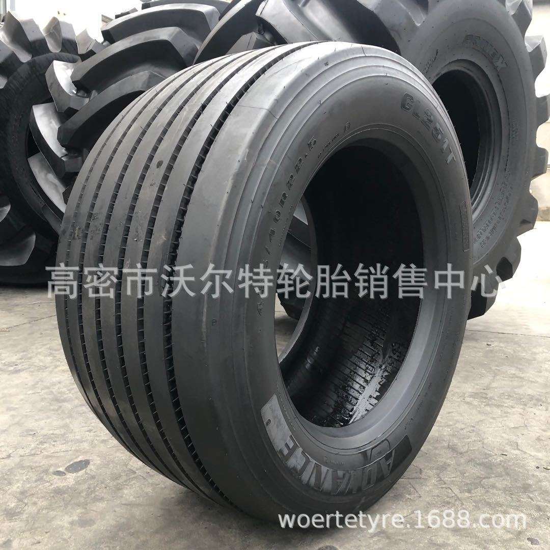 油罐车 拖车 改装拖车后斗445/425/385/65R22.5全钢轮胎
