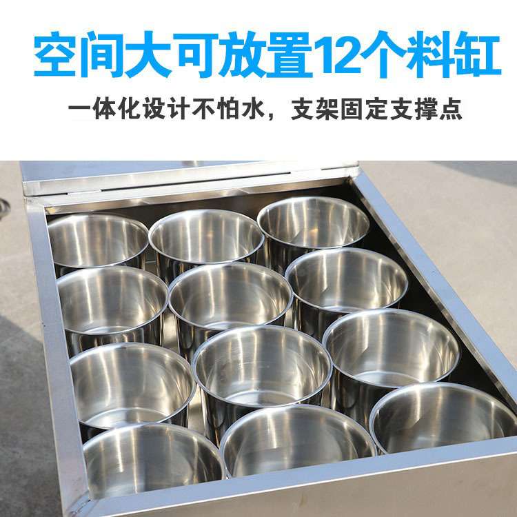 饭店调味车调味缸手推调料台餐车移动不锈钢调料车厨房手推车