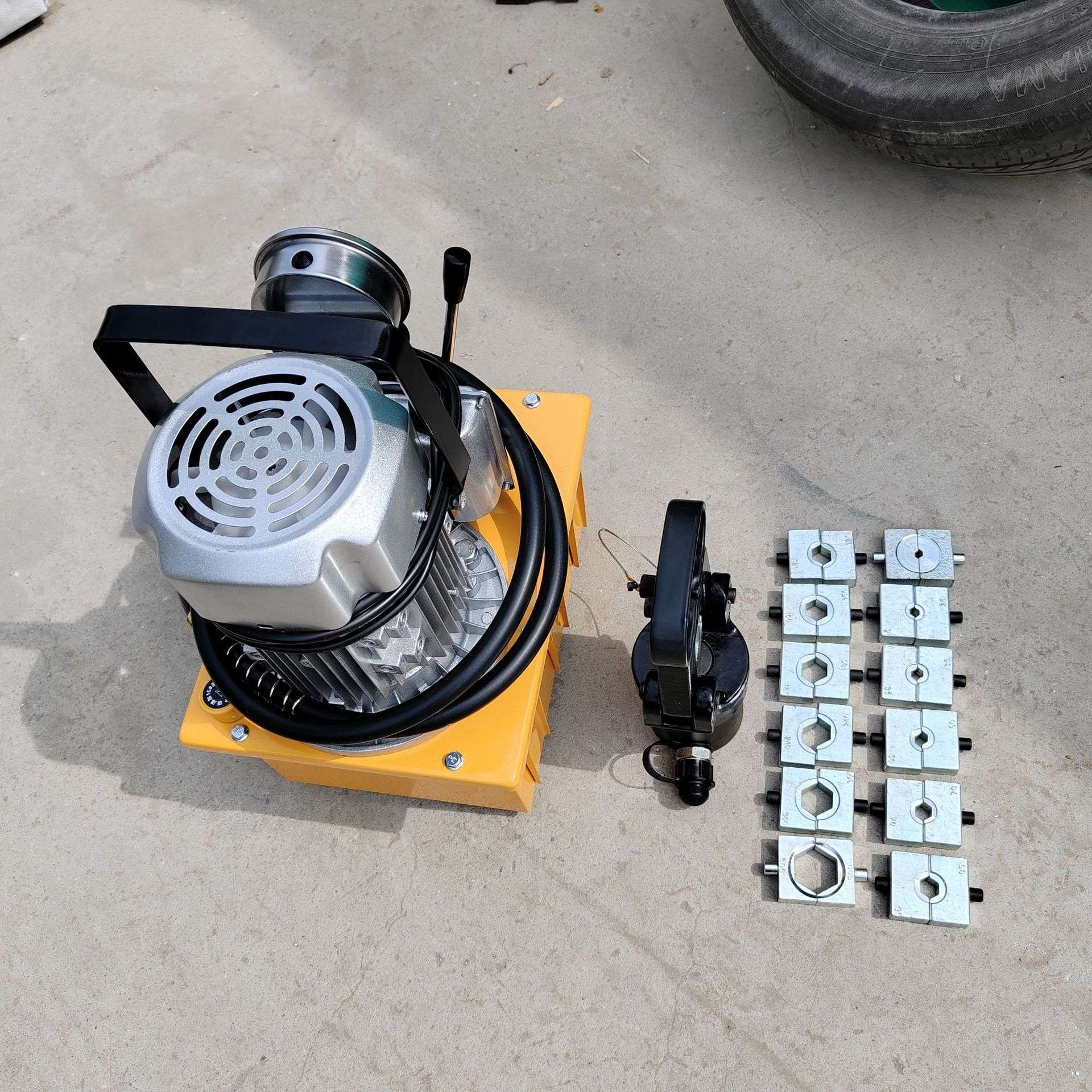 电动压接工具DYQ-500分离液压钳配电动 手动泵铜鼻子压接钳