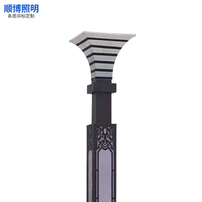 户外景观灯高档长方形景观灯柱公园小区广场路灯别墅照明灯