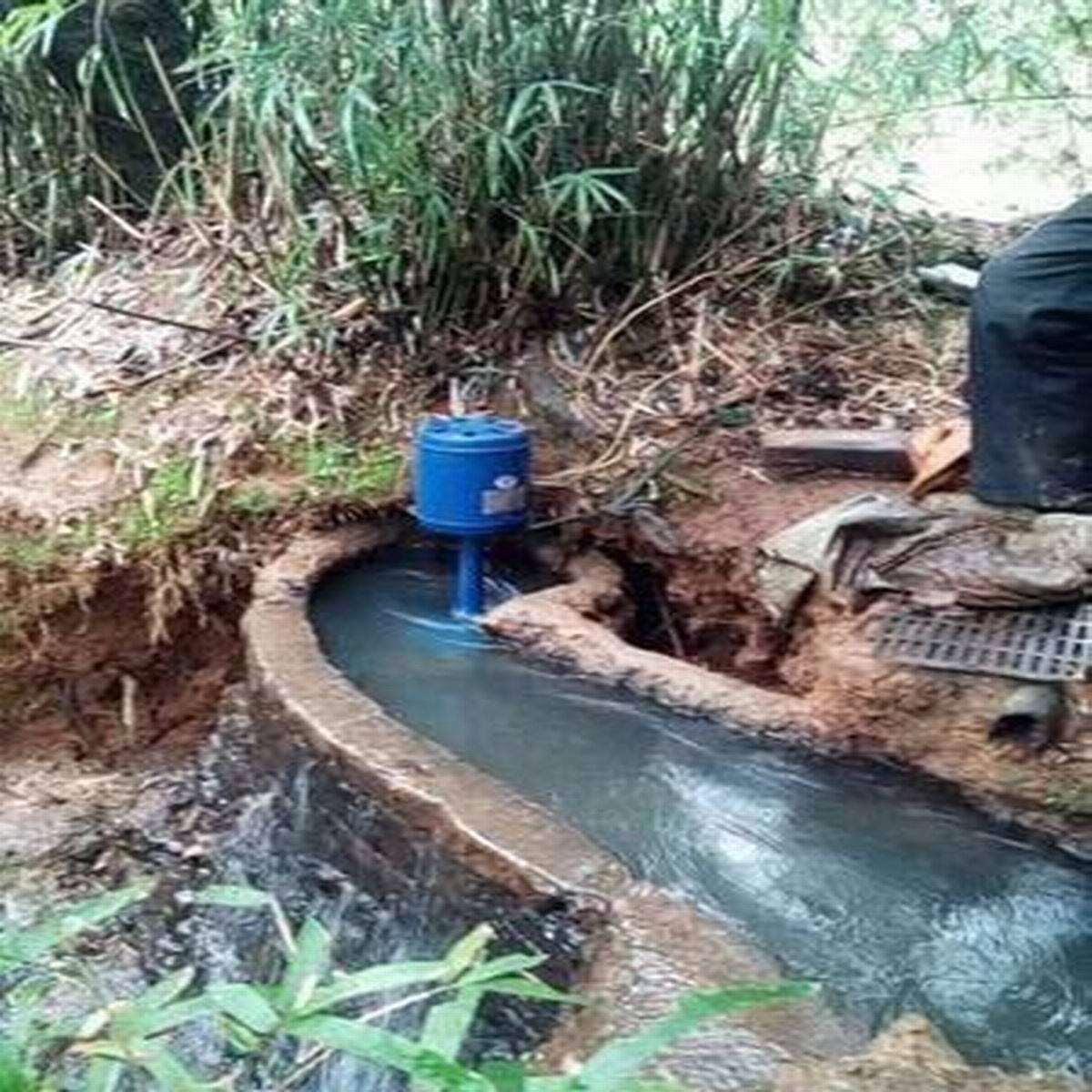 厂家 5000w三相轴流式低水头水轮发电机组5kw低水头水力发电机