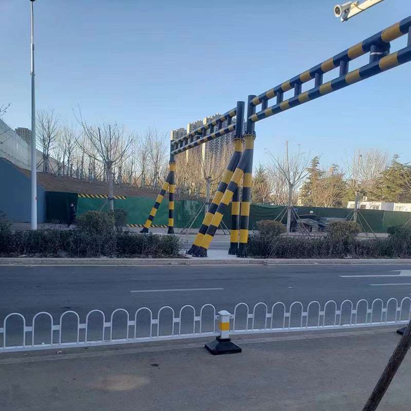 限高杆电动遥控景区仿古限高杆高速镀锌护桥龙门架车牌识别限高架