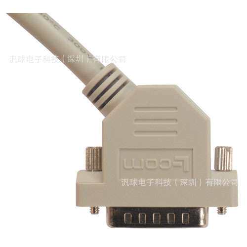 L-COM CSMN4515-2MM 优良型D-Sub线缆DB15公头/45度右出线公头