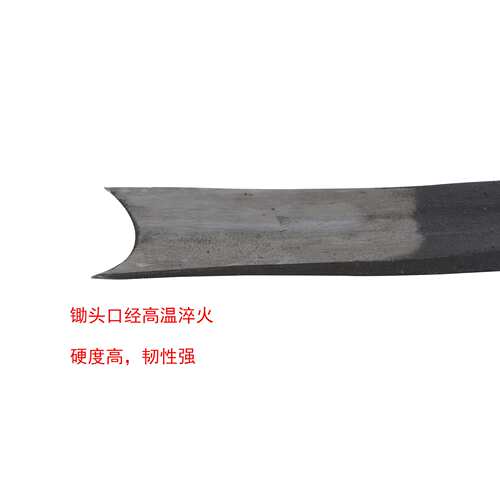 手工锻打锄头挖树桩冬笋十字镐钢管农用加厚花工具铲草