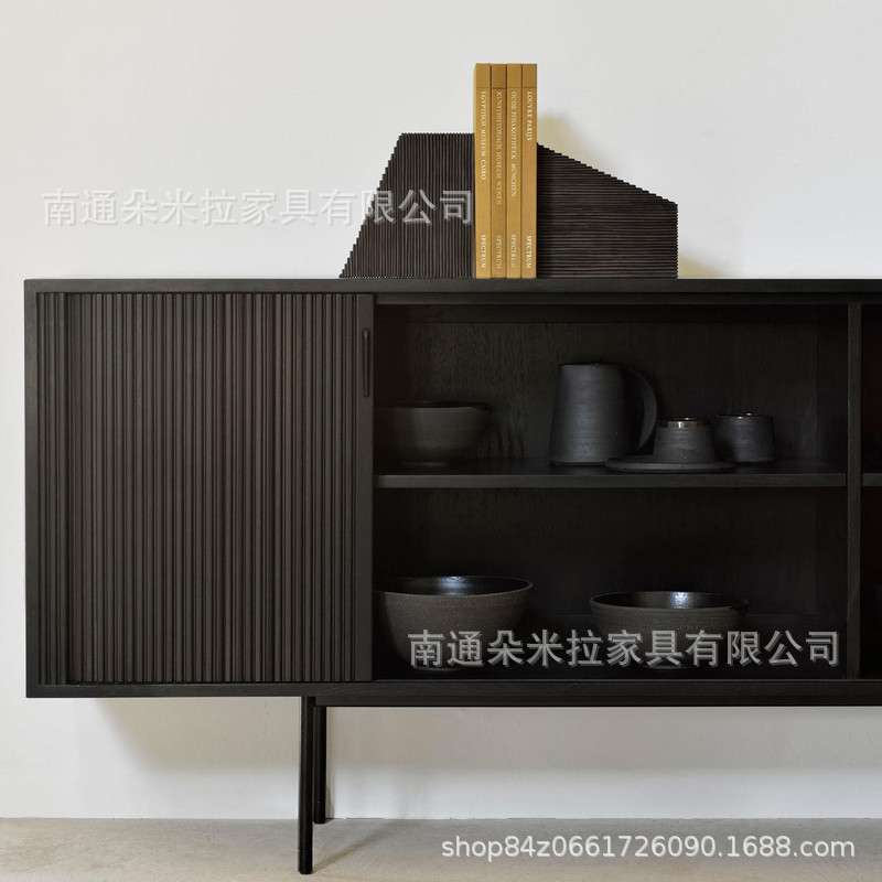 RH高端简约电视柜精美展示柜设计师设计高端展示柜电视柜可储物