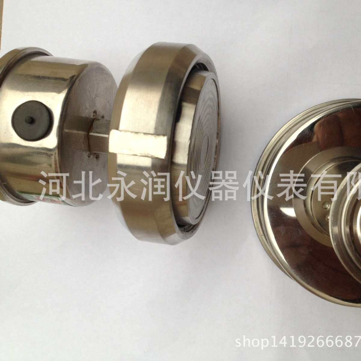 北京布莱迪BLD.F6 F7卫生型卡箍快装连接耐震压力表PYTHN-63HF7