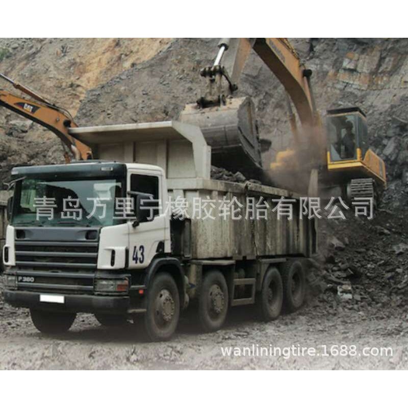 385/95R25矿卡工程机械轮胎E2矿山花纹真空子午重卡工程轮胎