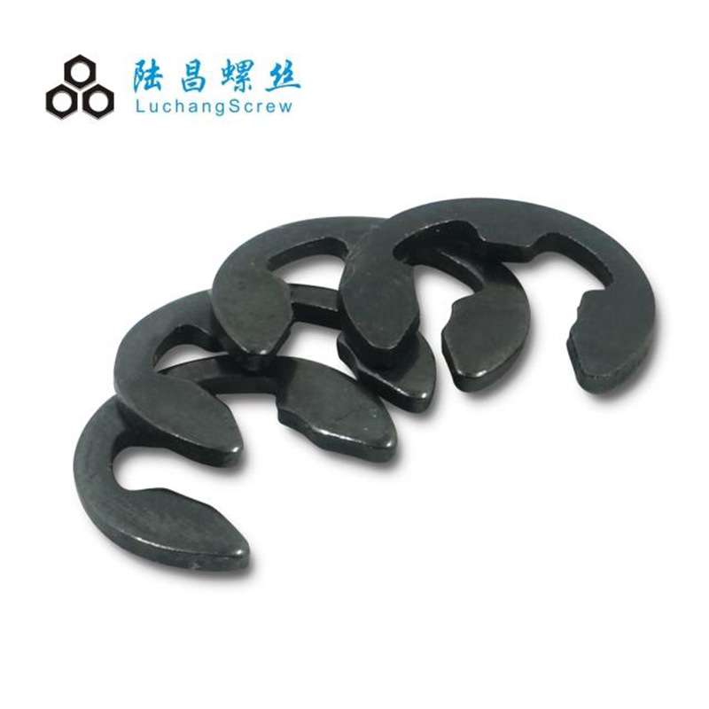 开口挡圈 开口E卡M3M4M5M6 E形挡圈卡 轴用卡簧 开口卡