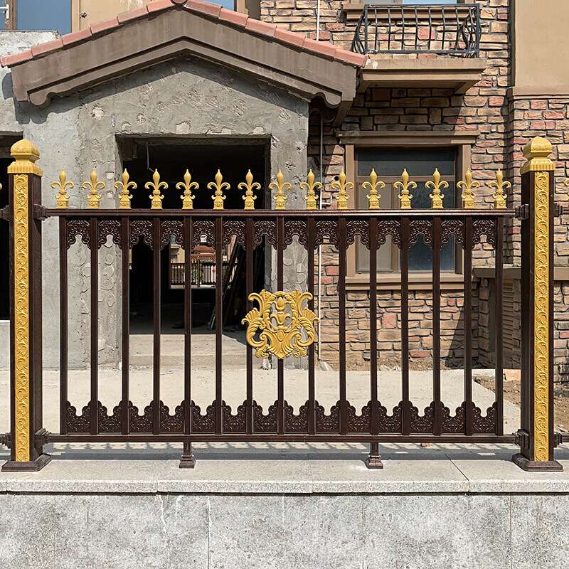 铝艺围墙护栏别墅庭院护栏小区学校厂区院墙护栏阳台花园户外栏杆