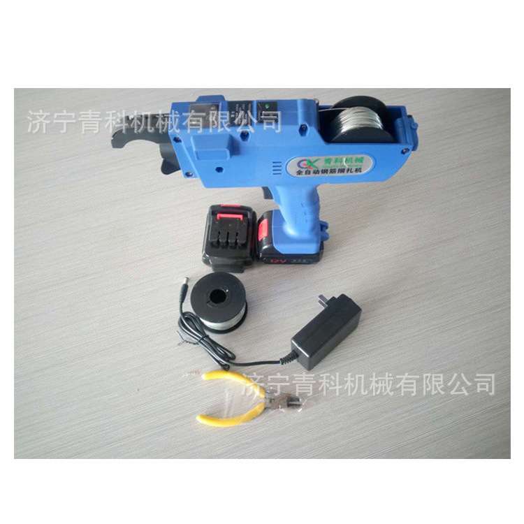 建筑工地绑钢筋机器 自动完成钢筋绑扎工具 桥梁施工用绑丝机
