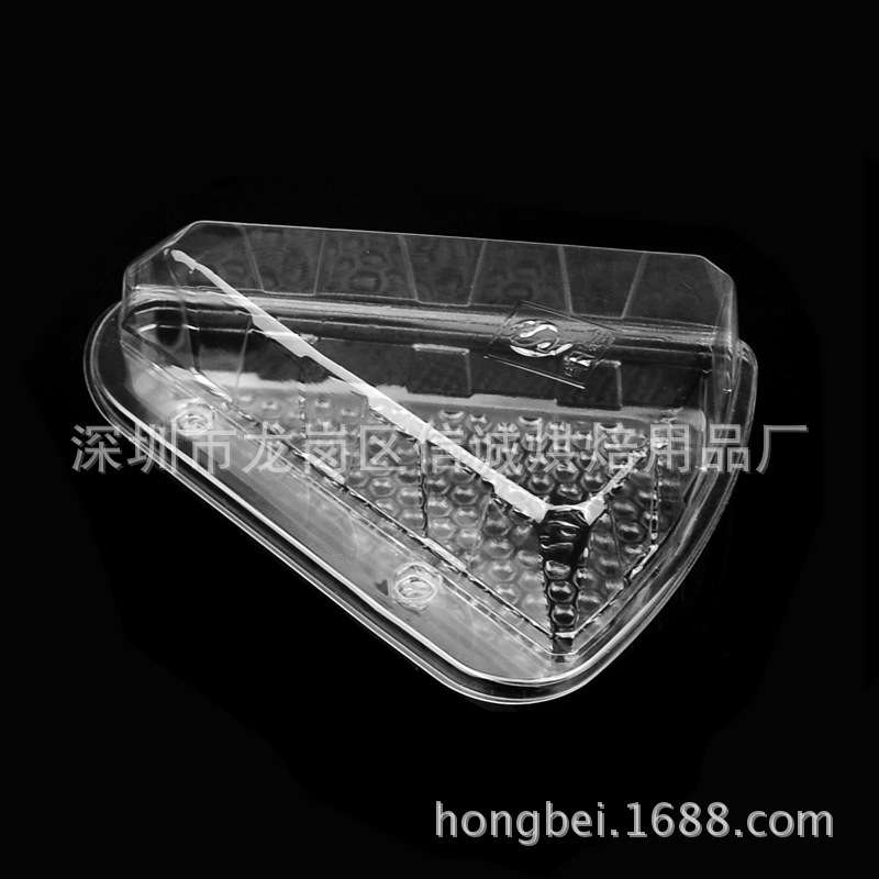 K62 吸塑透明盒 三角形吸塑料盒千层蛋糕盒三文治盒 1800个