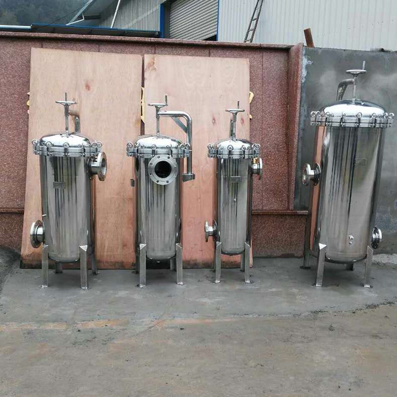 精密袋式过滤器柴油化工冷却水循环过滤罐不锈钢泥沙污水过滤器