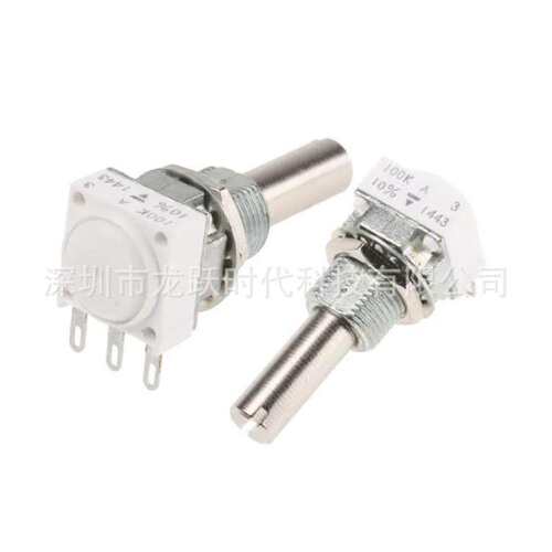 Vishay威世电阻导电塑料电位器P11 105KA 1M A 500欧10%轴长25MM
