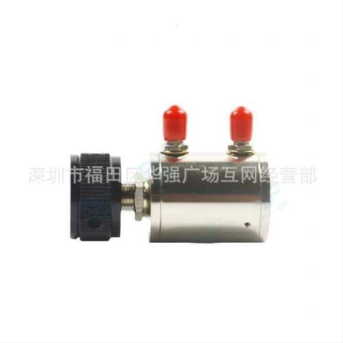 0.1DB步进旋钮可调 SMA-KK-6G可调衰减器SMA母头射频可调衰减器