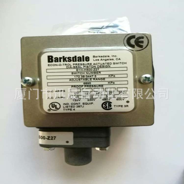 机械式压力开关Barksdale巴士德E1H-GB90-F2-GE70 VCDPD2H-H18SS - 实物图