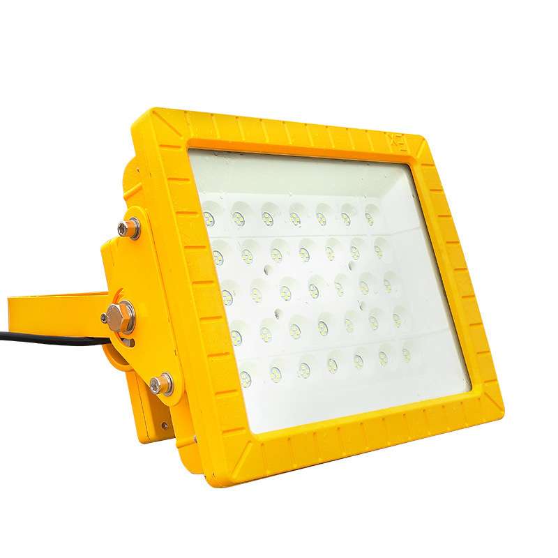 加油站防爆防水led灯50W100瓦室外方形泛光灯投光200W应急低压36v