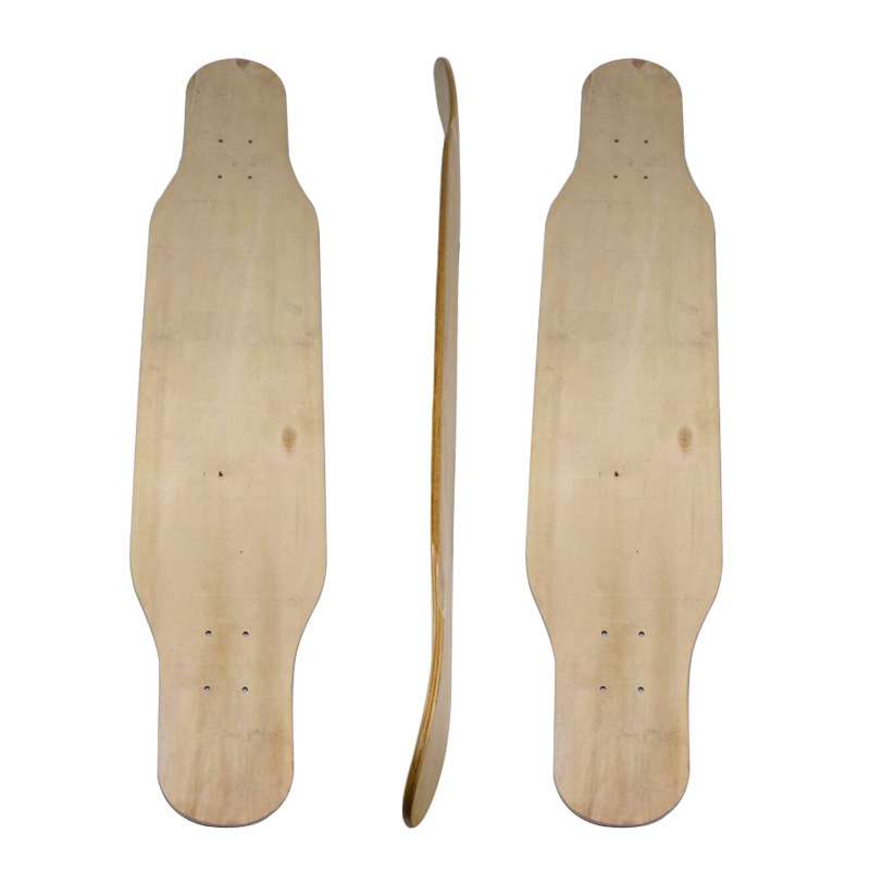 滑板板面手绘画7层双翘板长板枫木装饰光板高弹性A级105CM