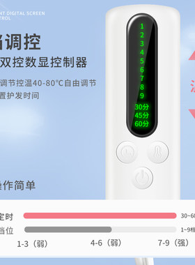 艾君蒸发加热帽发膜电热帽子女家用蒸汽头发护理焗油染发护发发廊