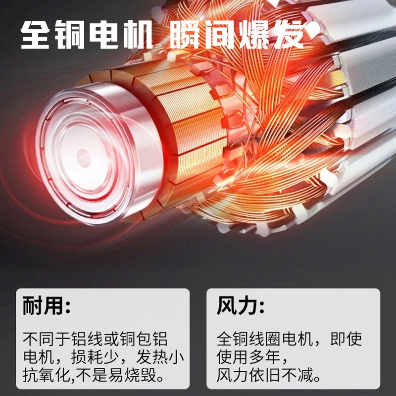 18寸铝叶壁扇壁挂式电风扇强力大功率商用摇头挂墙壁扇