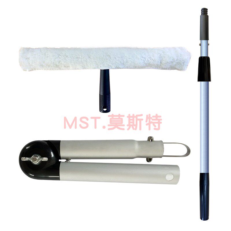 不锈钢刮水器地板刮刀家用浴室刮子铝合金伸缩杆窗户清洁工具套装