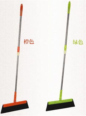 无尘刮刀扫把除尘清洁扫帚不沾毛发不锈钢伸缩笤帚地板刮水器拖把