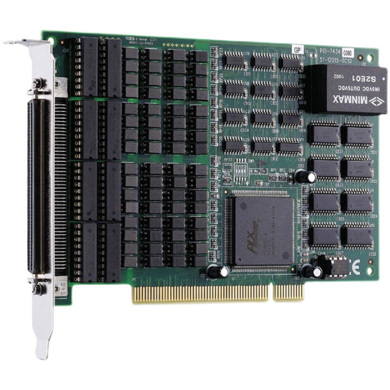 凌华PCI采集卡工业级32/64通道隔离数字I/O卡PCI-7432/7433/7434