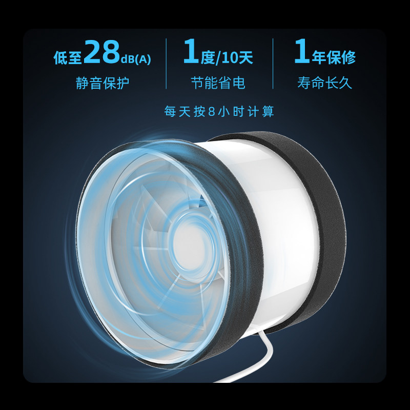 埃默德双向动力穿墙一体式进风排风器新风系统换气通风智能切换