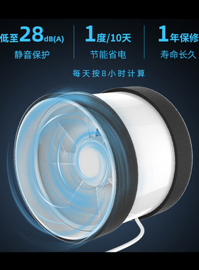 埃默德双向动力穿墙一体式进风排风器新风系统换气通风智能切换