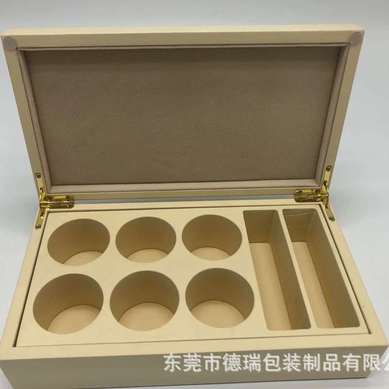 星级酒店咖啡收纳盒 咖啡木盒 木质咖啡盒 酒店食品摆放木盒